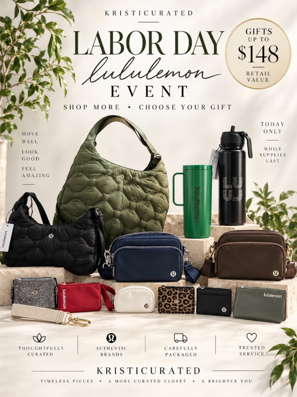 Lululemon Choose Your Gift Event | NWT Accessories Bags + More
